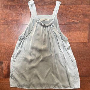 Go Silk Steel Blue Top
